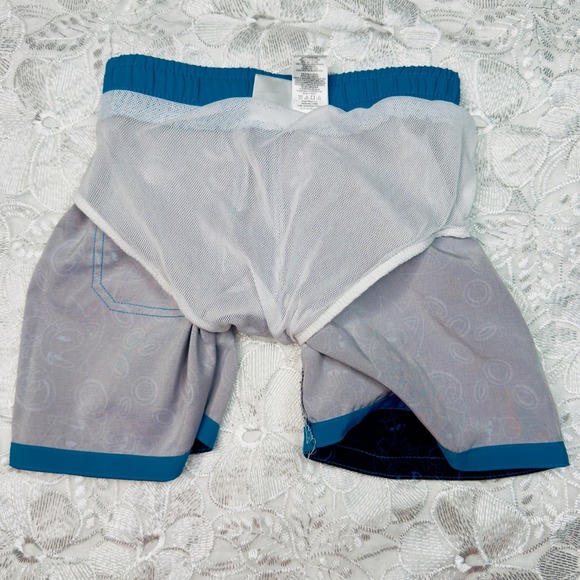 Sonic the Hedgehog Boys Swim Trunks Size 4/5 Blue Black Let's‎ Roll! - Picture 12 of 14